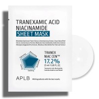 Тканевая маска с транексамовой кислотой APLB Tranexamic Acid Niacinamide Sheet Mask, 25 мл