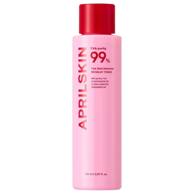 Осветляющий тонер с транексамовой кислотой и ниацинамидом APRILSKIN TXA Niacinamide 99 Milky Toner, 150 мл