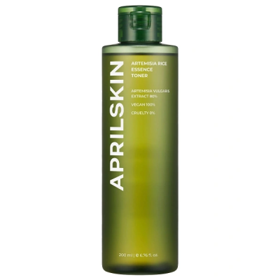 Увлажняющий тонер-эссенция с 80% полыни и рисом APRILSKIN Artemisia Rice Essence Toner, 200 мл