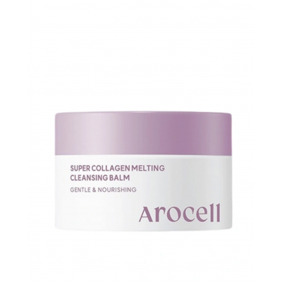 Гидрофильный бальзам с коллагеном и пептидами AROCELL Super Collagen Melting Cleansing Balm, 15 гр
