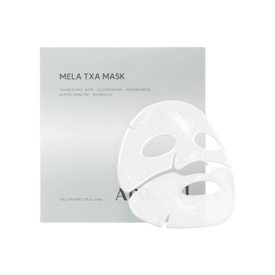 Гидрогелевая маска с транексамовой кислотой и глутатионом AROCELL  Mela TXA Mask, 43 гр