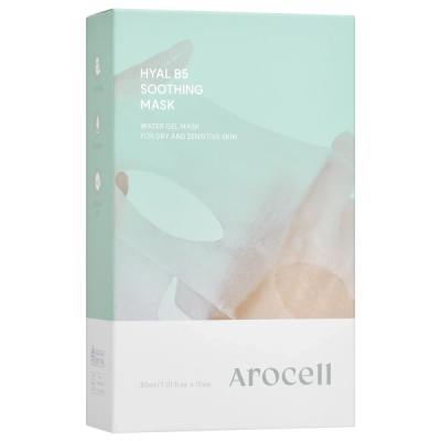 Увлажняющая маска с гиалуроновой кислотой и пантенолом AROCELL Hyal B5 Soothing Mask