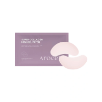 Коллагеновые гидрогелевые патчи для глаз с ПДРН и экзосомами AROCELL Super Collagen Eye Gel Patch, 1 пара