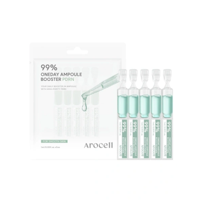Бустер-сыворотка с ПДРН для глубокого увлажнения Arocell Oneday Ampoule Booster PDRN, 1 мл х 5 шт