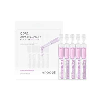Бустер-сыворотка с ретинолом для укрепления кожи Arocell Oneday Ampoule Booster Retinol, 1 мл х 5 шт