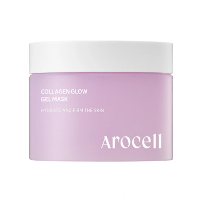 Коллагеновая гелевая маска со стволовыми клетками пиона для сияния кожи Arocell Collagen Glow Gel Mask, 100 гр