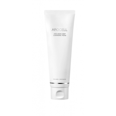 Коллагеновая пенка для глубокого очищения AROCELL Collagen Deep Cleansing Foam, 120 мл