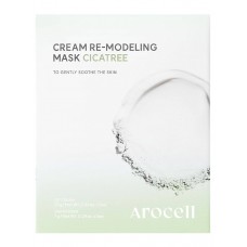 Успокаивающая альгинатная маска c центеллой и чайным деревом Arocell Cream Remodeling Mask Cicatree, 77 гр