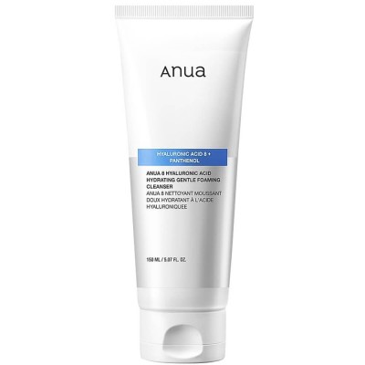 Мягкая пенка для умывания Anua 8 Hyaluronic Acid Hydrating Gentle Foaming Cleanser, 150 мл Мягкая пенка для умывания Anua 8 Hyaluronic Acid Hydrating Gentle Foaming Cleanser, 150 мл