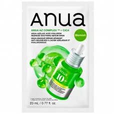 Успокаивающая маска с азелаиновой кислотой Anua Azelaic Acid Hyaluron Redness Soothing Serum Mask, 23 мл