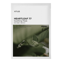 Успокаивающая тканевая маска на основе хауттюйнии Anua Heartleaf 77% Soothing Sheet Mask, 25 мл