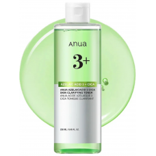 Тонер c азелаиновой кислотой ANUA Azelaic Acid 3% Cica Skin Clarifying Toner, 250 мл