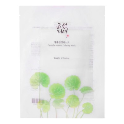 Успокаивающая тканевая маска с 15% центеллы Beauty of Joseon Centella Asiatica Calming Mask, 25 мл Успокаивающая тканевая маска с 15% центеллы Beauty of Joseon Centella Asiatica Calming Mask, 25 мл