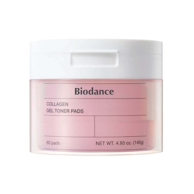 Гелевые тонер-пэды с коллагеном Biodance Collagen Gel Toner Pads, 60 шт