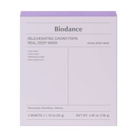  Омолаживающая гидрогелевая маска с ПДРН и икрой Biodance Rejuvenating Caviar PDRN Real Deep Mask, 34 гр 