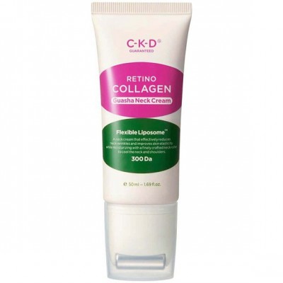 Роликовый крем для массажа шеи с ретиналем CKD Retino Collagen Small Molecule 300 Guasha Neck Cream, 50 мл
