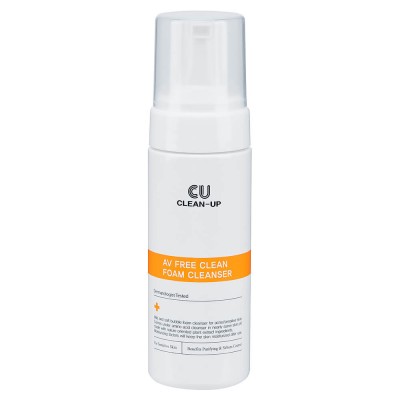Очищающая пенка для проблемной кожи CUSKIN Clean-Up AV Free Clean Foam Cleanser, 150 мл Очищающая пенка для проблемной кожи CUSKIN Clean-Up AV Free Clean Foam Cleanser, 150 мл