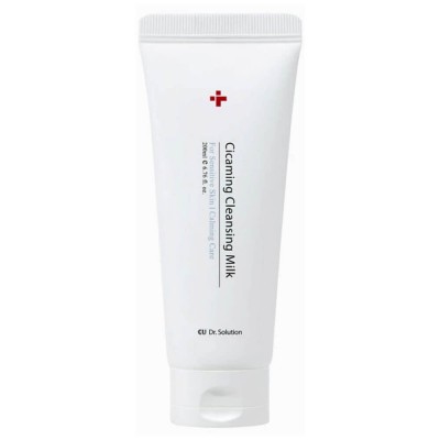 Молочко для деликатного очищения с центеллой CUSKIN Clean-Up Cicaming Cleansing Milk, 200 мл Молочко для деликатного очищения с центеллой CUSKIN Clean-Up Cicaming Cleansing Milk, 200 мл