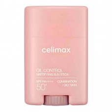Солнцезащитный стик для жирной кожи Celimax Oil Control Mattifying Sun Stick SPF50+ PA++++, 19 гр