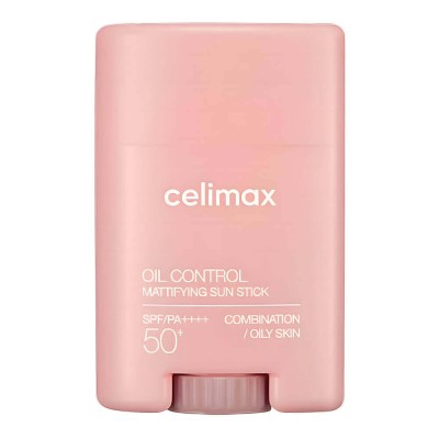 Солнцезащитный стик для жирной кожи Celimax Oil Control Mattifying Sun Stick SPF50+ PA++++, 19 гр Солнцезащитный стик для жирной кожи Celimax Oil Control Mattifying Sun Stick SPF50+ PA++++, 19 гр