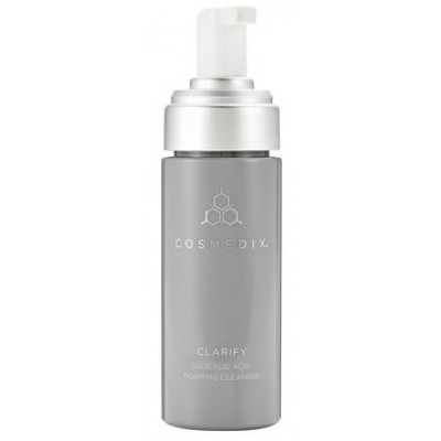 Очищающая пенка с салициловой кислотой Cosmedix Clarify-Salicylic Acid Foaming Cleanser, 150 мл Очищающая пенка с салициловой кислотой Cosmedix Clarify-Salicylic Acid Foaming Cleanser, 150 мл
