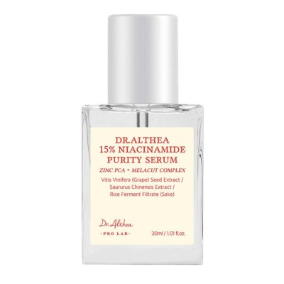 Осветляющая сыворотка с ниацинамидом и цинком Dr. Althea Niacinamide Purity Serum, 30 мл Осветляющая сыворотка с ниацинамидом и цинком Dr. Althea Niacinamide Purity Serum, 30 мл