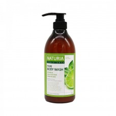 Гель для душа EVAS Naturia Pure Body Wash Wild Mint & Lime, 750мл