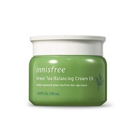  Крем для лица с зеленым чаем INNISFREE Green Tea Balancing Cream EX, 50 мл