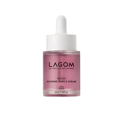 Сыворотка с азелаиновой кислотой для проблемной кожи Lagom Cellus Refining Purple Serum, 35 мл