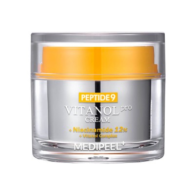 Лифтинг-крем с пептидами и 12% ниацинамида для ровного тона MEDI PEEL Peptide 9 Vitanol PRO Cream, 50 мл