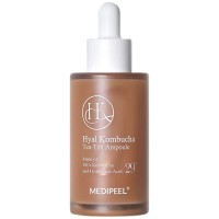 Восстанавливающая ампула с 70% комбучи и церамидами MEDIPEEL Hyal Kombucha Tea-Tox Ampoule, 50 мл