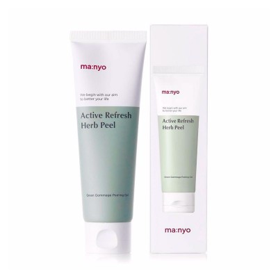 Освежающий пилинг-гоммаж с травяным комплексом Manyo Active Refresh Herb Peel, 120мл Освежающий пилинг-гоммаж с травяным комплексом Manyo Active Refresh Herb Peel, 120мл