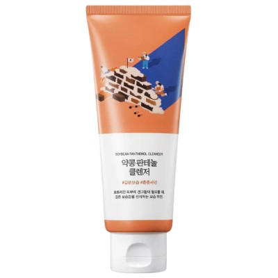 Пенка для умывания с чёрной соей и пантенолом Round Lab Soybean Panthenol Cleanser, 150 мл Пенка для умывания с чёрной соей и пантенолом Round Lab Soybean Panthenol Cleanser, 150 мл
