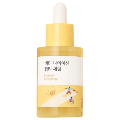 Осветляющая капсульная сыворотка с ниацинамидом 5% Round Lab Vita Niacinamide Dark Spot Serum, 30 мл