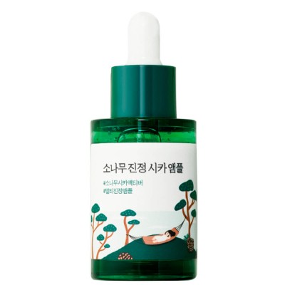 Ампула с экстрактами сосны и центеллы для проблемной кожи Round Lab Pine Calming Cica Ampoule, 30 мл Ампула с экстрактами сосны и центеллы для проблемной кожи Round Lab Pine Calming Cica Ampoule, 30 мл
