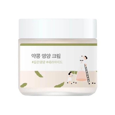 Питательный крем с чёрной соей Round Lab Soybean Nourishing Cream, 80 мл