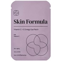 Тонизирующие патчи от тёмных кругов с 10% витамина C Skin Formula Vitamin C+E Energy Eye Patch, 2 шт