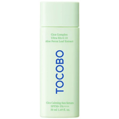 Успокаивающая солнцезащитная сыворотка Tocobo Cica Calming Sun Serum SPF50+ PA++++, 50 мл Успокаивающая солнцезащитная сыворотка Tocobo Cica Calming Sun Serum SPF50+ PA++++, 50 мл