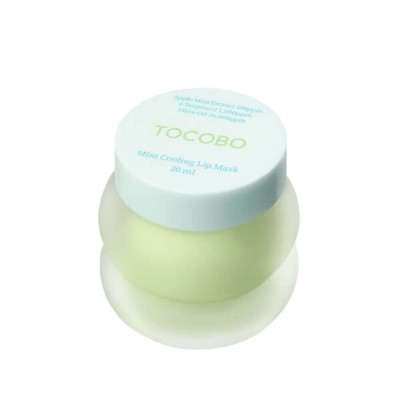 Ночная охлаждающая маска для губ с мятой Tocobo Mint Cooling Lip Mask, 20 гр Ночная охлаждающая маска для губ с мятой Tocobo Mint Cooling Lip Mask, 20 гр