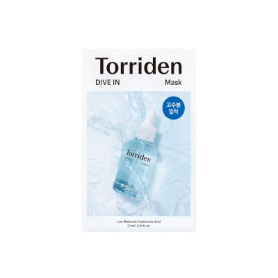 Тканевая маска с гиалуроновой кислотой Torriden Dive In Low Molecule Hyaluronic Acid Mask Тканевая маска с гиалуроновой кислотой Torriden Dive In Low Molecule Hyaluronic Acid Mask