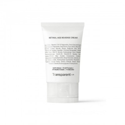 Антивозрастной крем с ретиналем и пептидным комплексом Transparent Lab Retinal age reverse cream, 50 мл
