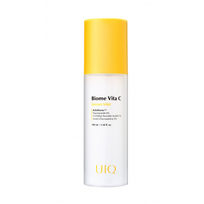 Сыворотка-мист с витамином С для мгновенного сияния UIQ Biome Vita C Serum Mist, 100 мл