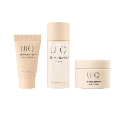 Дорожный набор UIQ: пенка + тонер + крем 10+20+10 мл