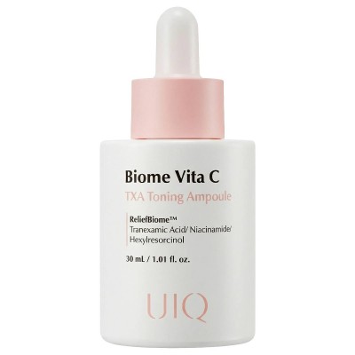 Осветляющая сыворотка с витамином С и транексамовой кислотой UIQ Vita C TXA Toning Ampoule, 30 мл Осветляющая сыворотка с витамином С и транексамовой кислотой UIQ Vita C TXA Toning Ampoule, 30 мл