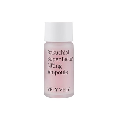 Лифтинг-сыворотка с 1% бакучиолом Vely Vely Bakuchiol Super Biome Lifting Ampoule, 7 мл Лифтинг-сыворотка с 1% бакучиолом Vely Vely Bakuchiol Super Biome Lifting Ampoule, 7 мл