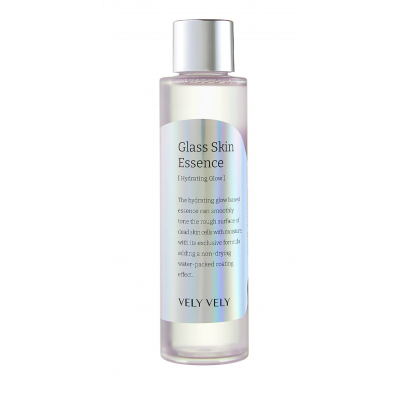  Осветляющая эссенция с глянцевым финишем Glass Skin Essence Vely Vely, 160 мл