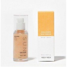 Солнцезащитная сыворотка с инкапсулированным коллагеном Vely Vely SPF50 Collagen Sun Serum, 30 мл