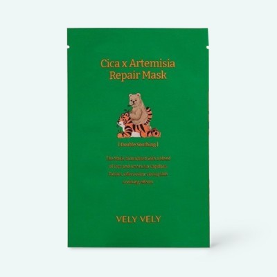Восстанавливающая тканевая маска с экстрактом полыни и центеллы Cica X Artemisia Repair Mask, 20 гр