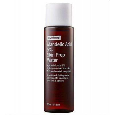 Мягкий тоник-эксфолиант с миндальной кислотой By Wishtrend Mandelic Acid 5% Prep Water, 30 мл Мягкий тоник-эксфолиант с миндальной кислотой By Wishtrend Mandelic Acid 5% Prep Water, 30 мл