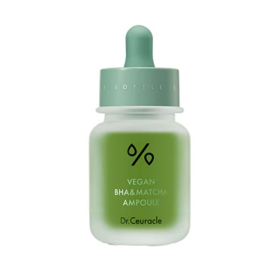 Себорегулирующая ампула с BHA и матчей Dr.Ceuracle Vegan BHA & Matcha Ampoule, 30 мл